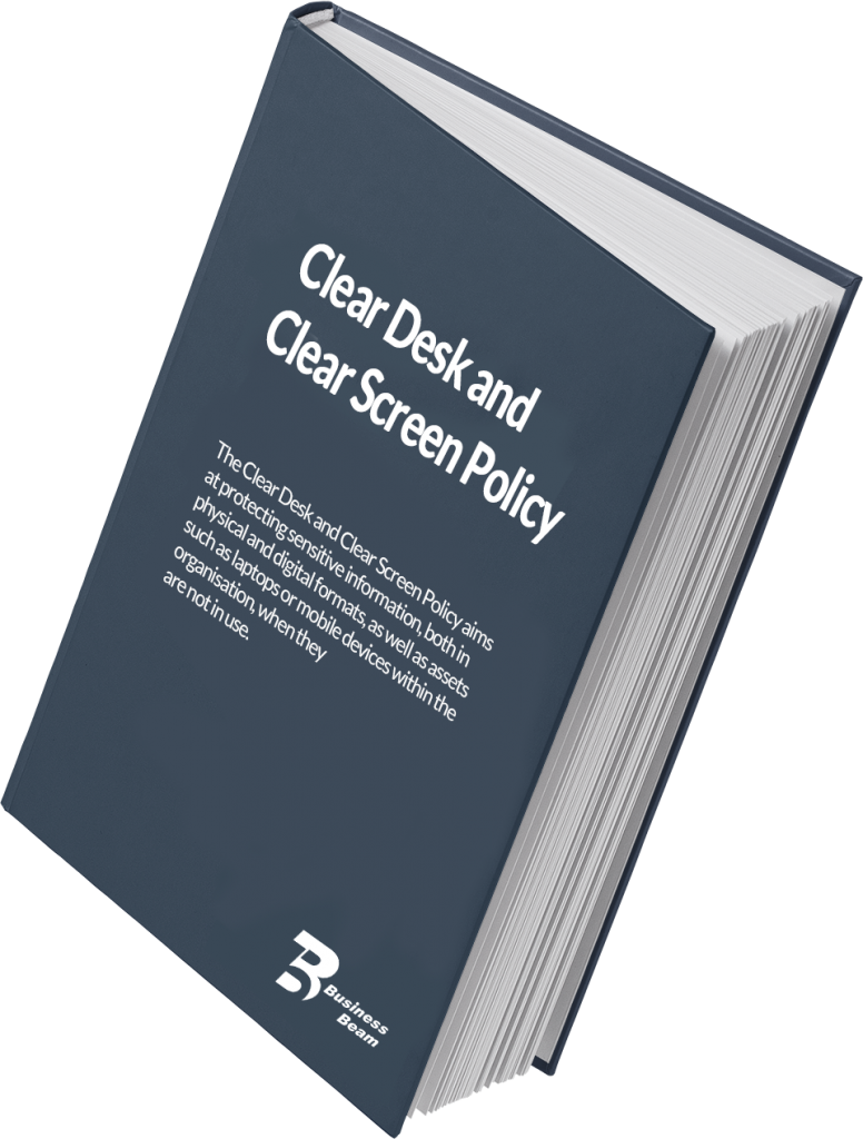 Clear Desk and Clear Screen Policy Free Template Business Beam